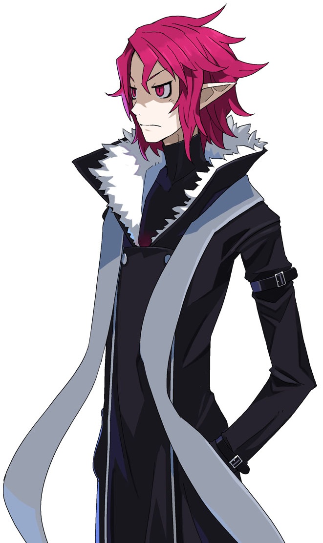 1boy, coat, disgaea, disgaea_d2, expressionless, hand_in_pocket, harada_takehito, male_focus