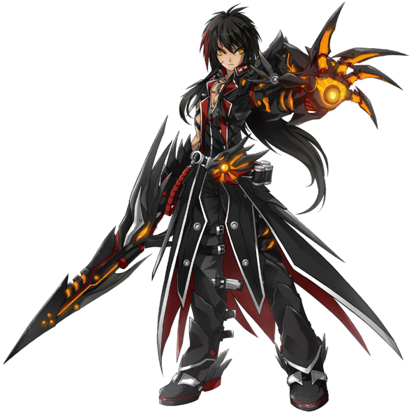 1boy, armor, belt, black_boots, black_hair, blackjd83, boots, claws