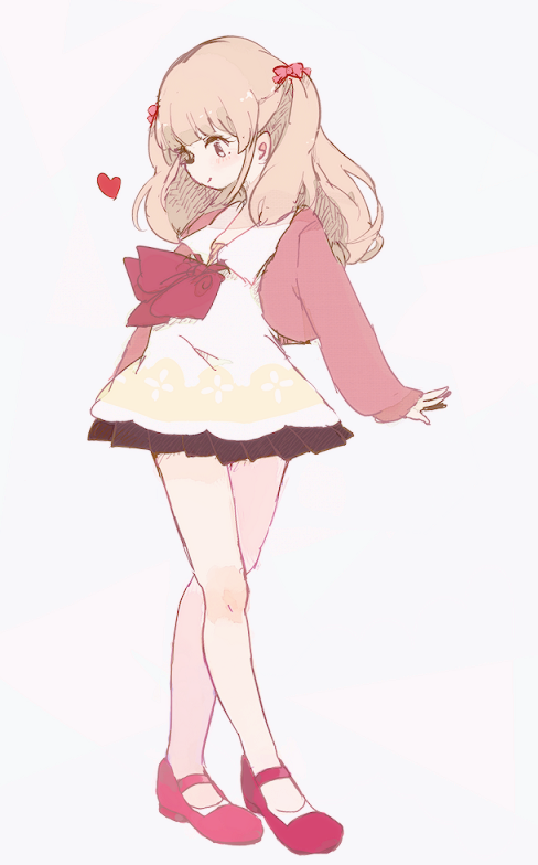 1girl, blazer, brown_eyes, brown_hair, dress, hisanuma_sayu, long_hair, nagi_no_asukara