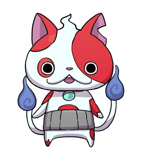 artist_request, buchinyan, cat, fangs, full_body, lowres, multiple_tails, no_humans