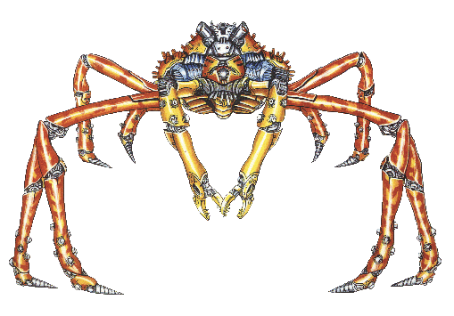 battleship, crab, darius, darius_gaiden, hysteric_empress, mecha, robot, ship