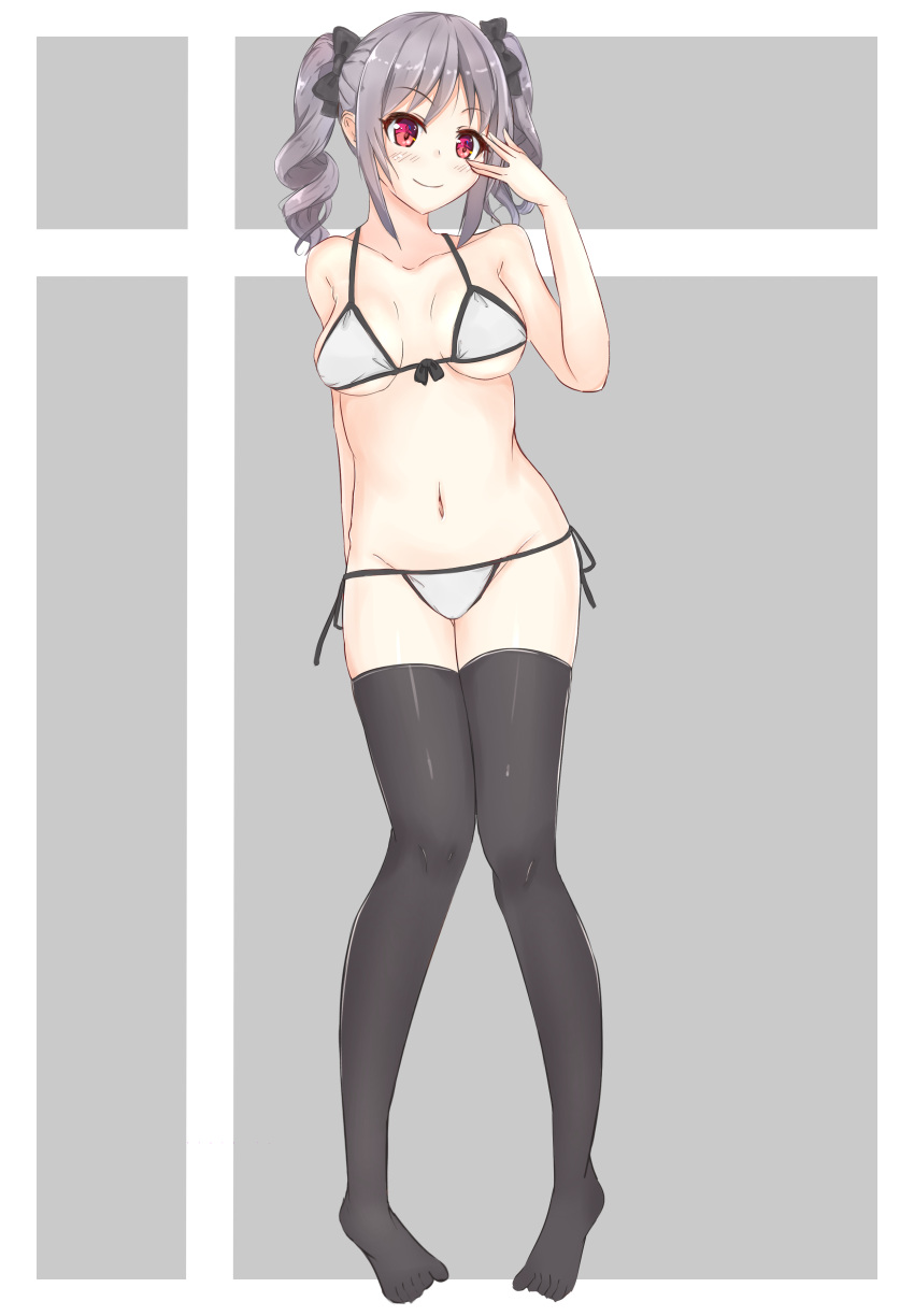 1girl, absurdres, bikini, drill_hair, f_yuunny, highres, idolmaster, idolmaster_cinderella_girls