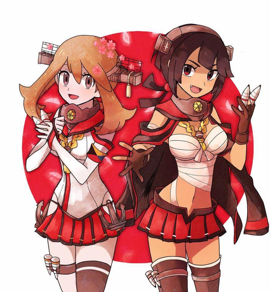cosplay, fang, haruka_(pokemon), haruka_(pokemon)_(remake), higana_(pokemon), kantai_collection, mayapazoo, ninja, pokemon