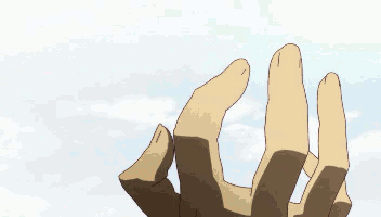 araragi_koyomi, bakemonogatari, breast_grab, breasts, falcon_punch, gif, hachikuji_mayoi