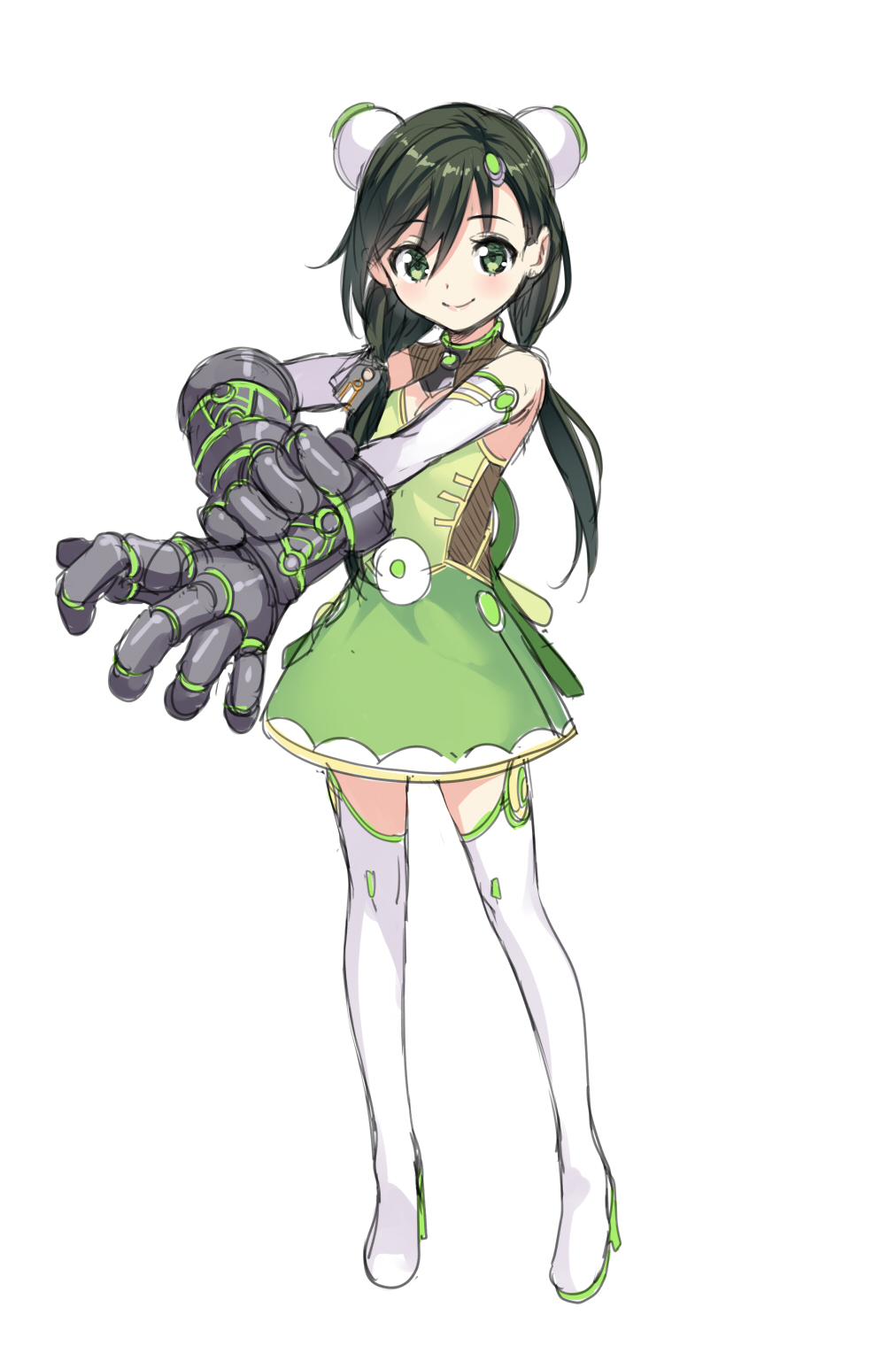 alternate_costume, gan_(shanimuni), highres, hinata_matsuri, magical_girl, mahou_shoujo_madoka_magica, mahou_shoujo_suzune_magica, solo