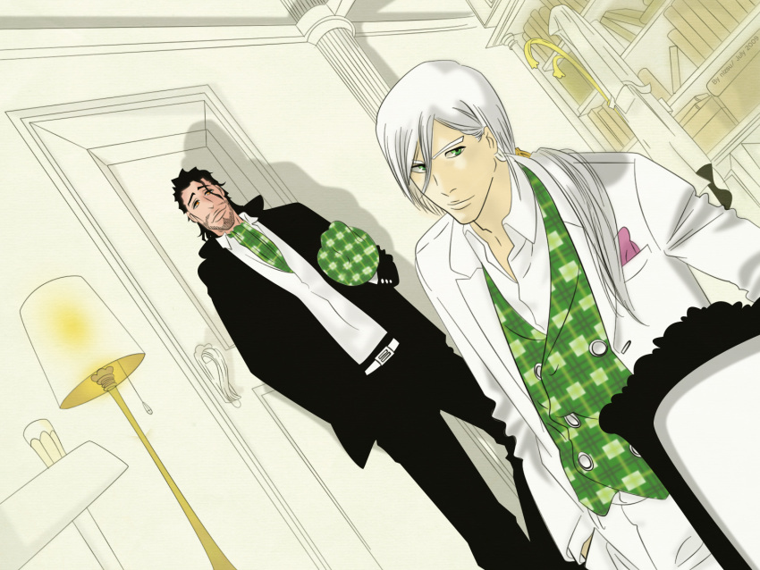 bleach, kyoraku_shunsui, tagme, ukitake_jyuushirou
