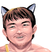 animated, animated_gif, avatar_icon, brown_hair, cat_ears, gif, lowres, male