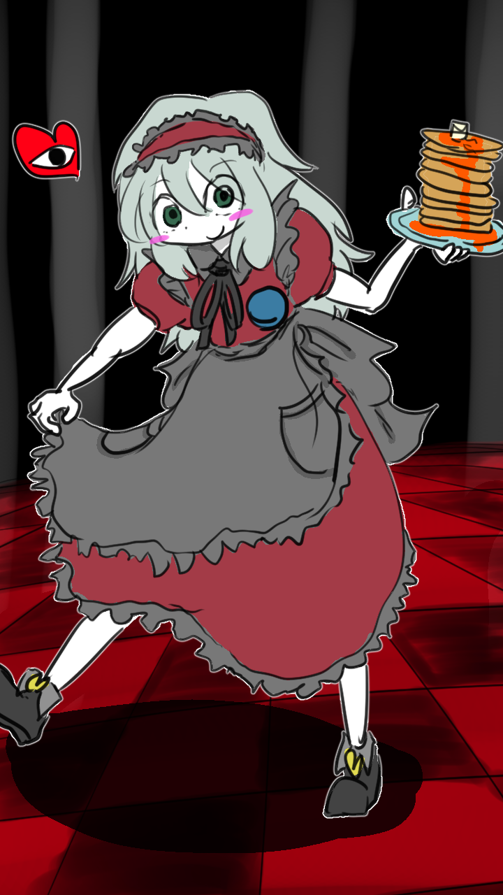 highres, komeiji_koishi, maid, sentaku-bune, touhou