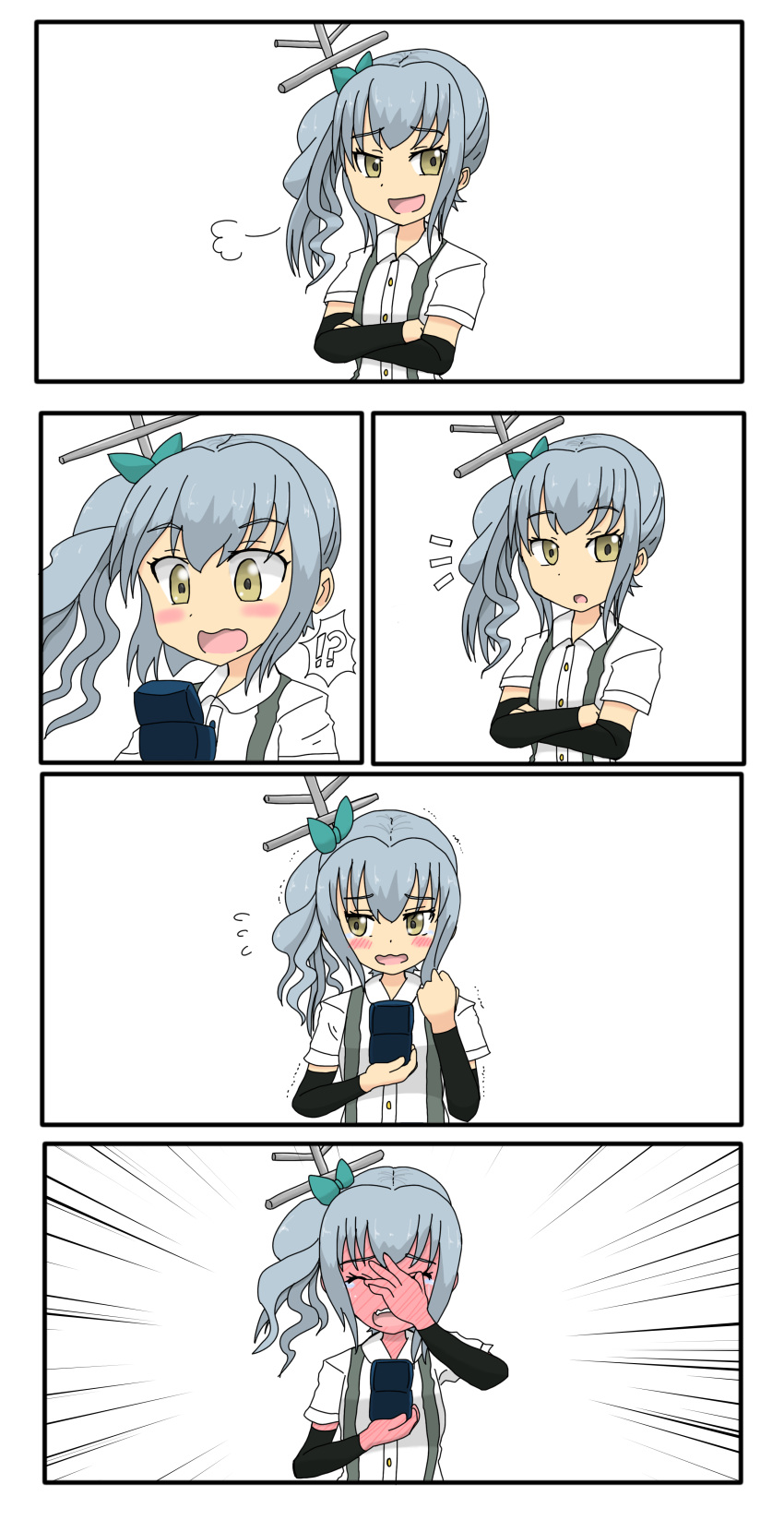 absurdres, blush, comic, confession, crying, highres, iwazoukin, kantai_collection