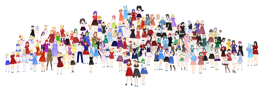 3d, 4chan, alice_margatroid, artificial_academy_2, character_request, chen, cirno, everyone