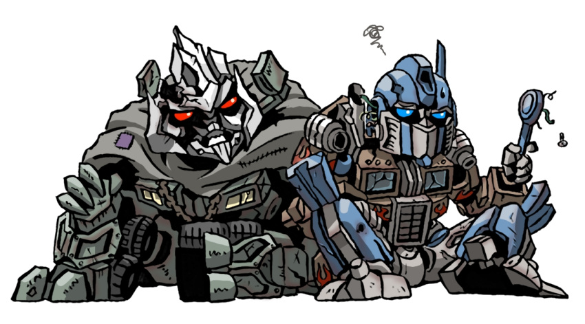2boys, artist_request, megatron, multiple_boys, optimus_prime, tagme, transformers, transformers:_age_of_extinction, transformers:_darkside_of_the_moon