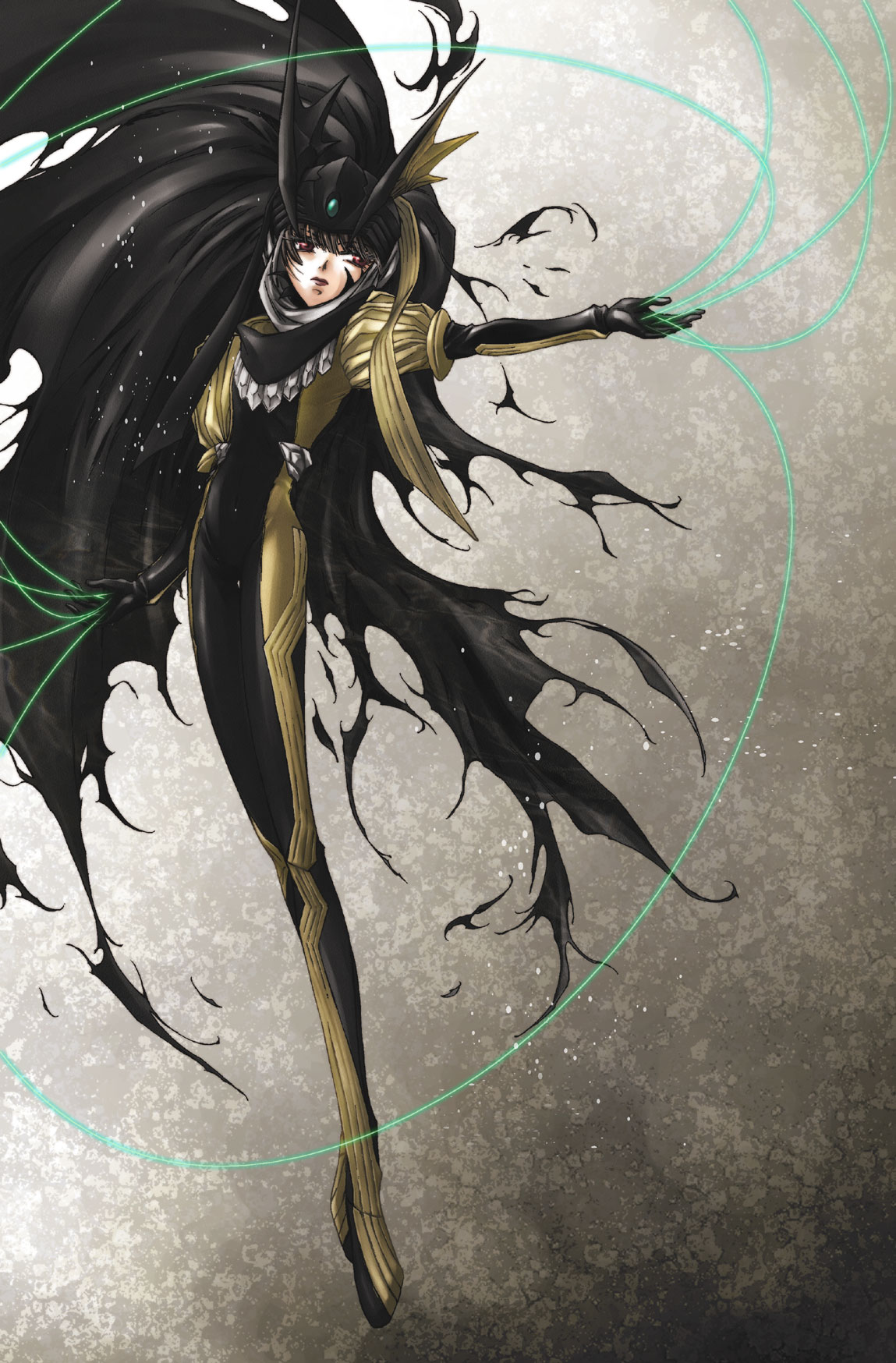 artist_request, cape, dis_astranagant, highres, personification, super_robot_wars, super_robot_wars_original_generation, tagme