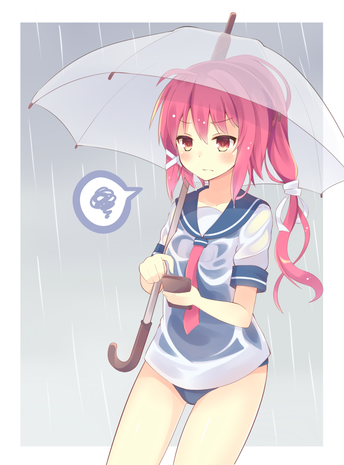 1girl, cellphone, i-168_(kantai_collection), kantai_collection, long_hair, narumi_midori, phone, ponytail