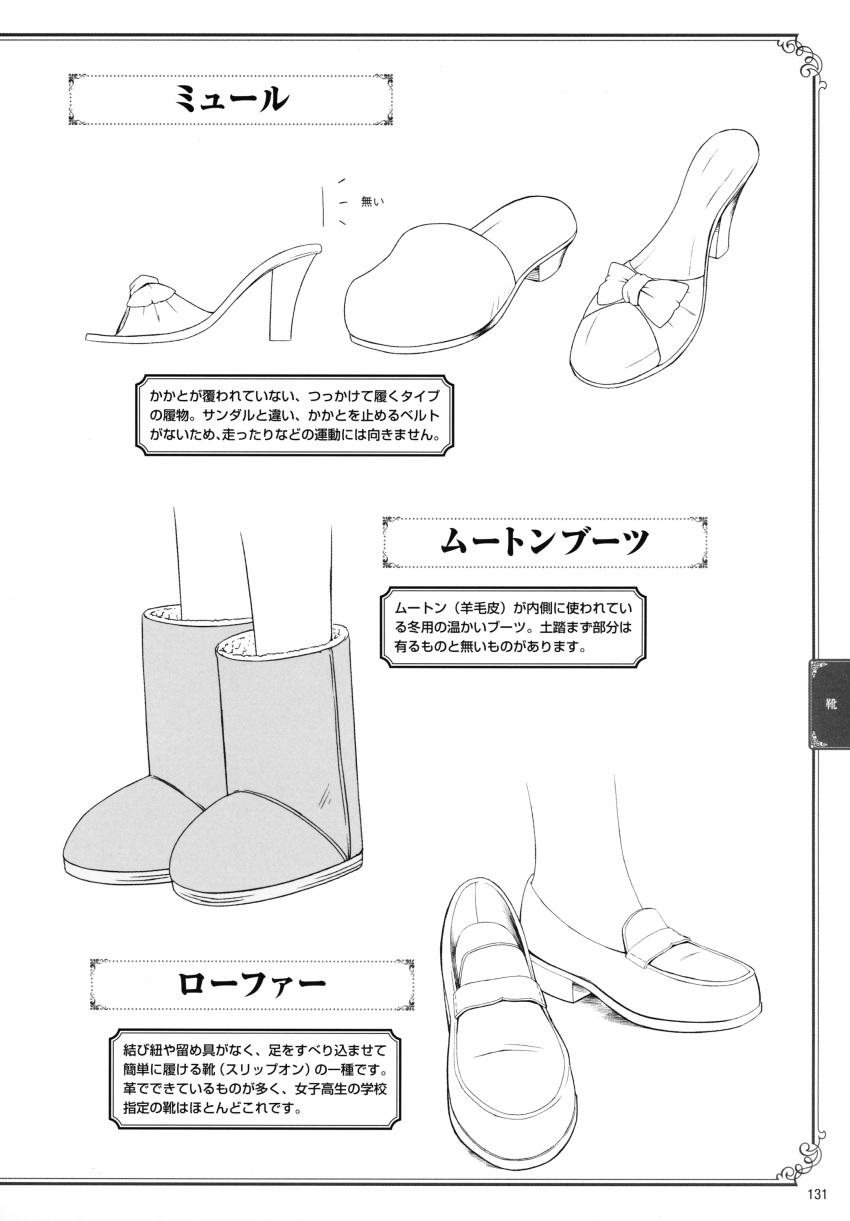 boots, heels, kobanya_koban, monochrome, rain_boots, reference, shoes, tagme