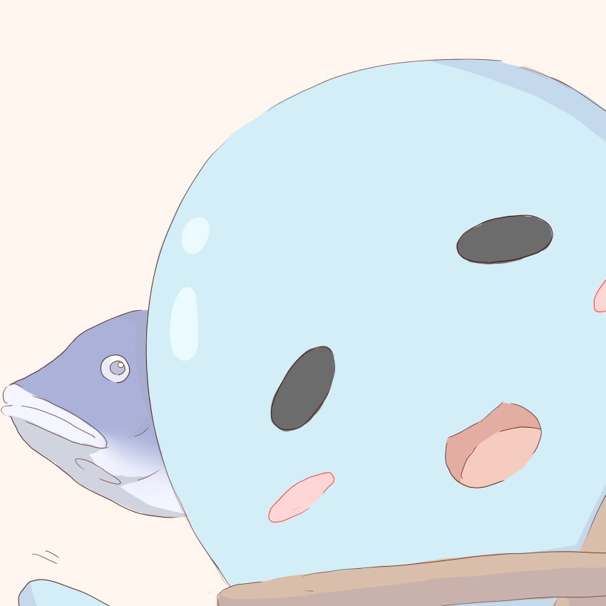 absurdres, blush, costume, fish, futsuu_no_joshikousei_ga_locodol_yattemita, highres, open_mouth, rope