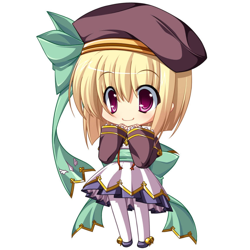 chibi, hat, highres, koihime_musou, koumei, pantyhose, shokatsuryou