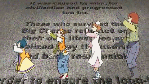 ana_medaiyu, cona_madaya, gif, overman_king_gainer, the_monkey