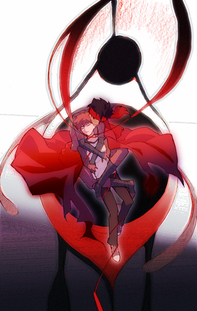 2boys, avenger, emiya_shirou, fate/hollow_ataraxia, fate/stay_night, fate_(series), inaho178, multiple_boys