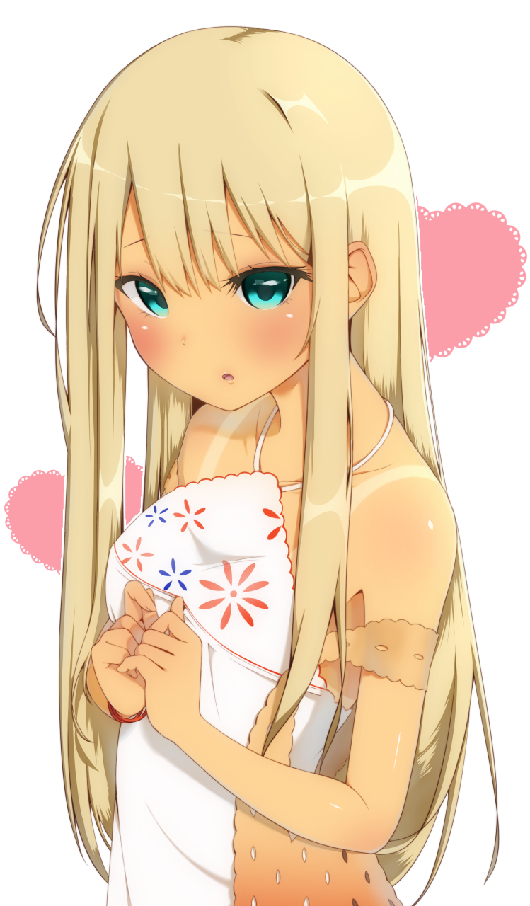 1girl, alessandra_susu, blonde_hair, blue_eyes, blush, highres, long_hair, looking_at_viewer