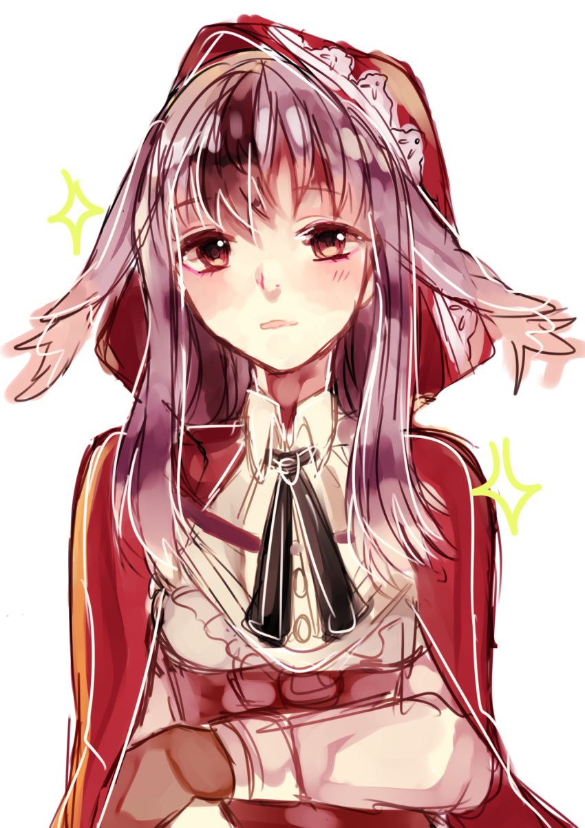 1girl, animal_ears, brown_eyes, cape, fire_emblem, fire_emblem_if, gloves, grey_hair