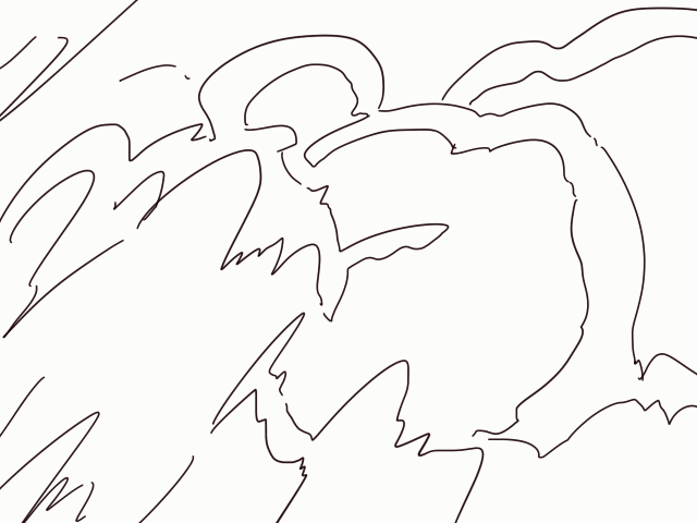 5girls, absurdly_long_hair, animated, battleship-symbiotic_hime, breasts, claws, close-up, dress