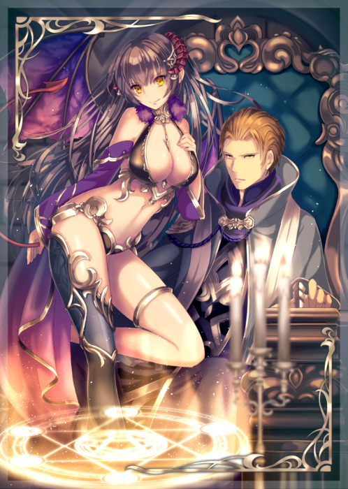 ein_sof_aur, lilu_(maou_no_hajimekata), lilushaana, maou_no_hajimekata, shindou_arata, tagme