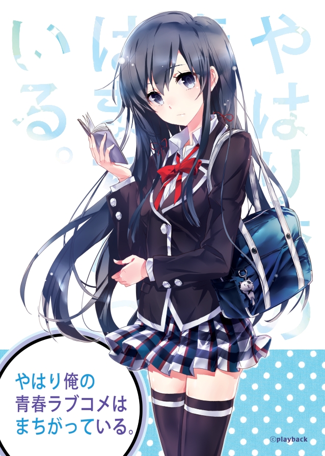 1girl, bag, black_hair, blazer, book, cat, doll, hair_ribbon