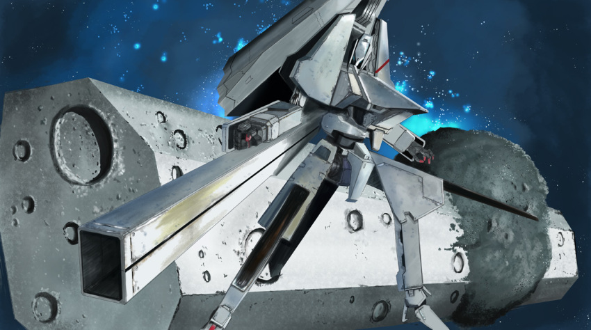crater, guardian_(mecha), i.t.o_daynamics, mecha, no_humans, science_fiction, sidonia_(ship), sidonia_no_kishi