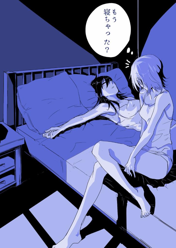 2girls, bed, bedroom, bochicemetery, collection, good, kantai_collection, long