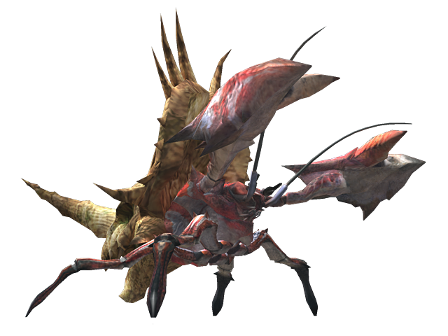crab, daimyo_hermitaur, monster, monster_hunter