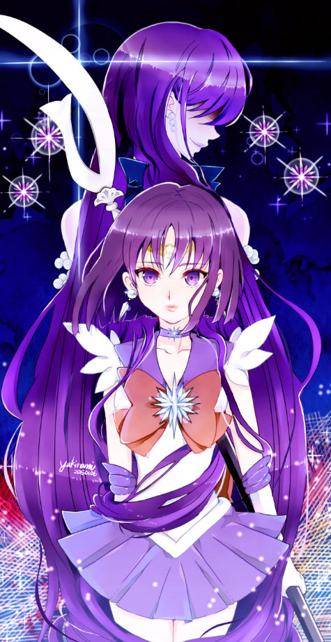 artist_name, bishoujo_senshi_sailor_moon, choker, circlet, dated, earrings, elbow_gloves, gloves