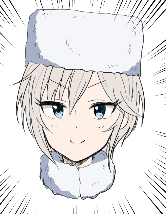 1girl, anastasia_(idolmaster), blue_eyes, fur_hat, georgian_clothes, hat, idolmaster, idolmaster_cinderella_girls
