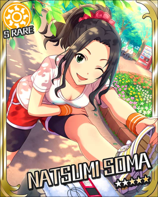 black_hair, blush, character_name, dress, green_eyes, idolmaster, idolmaster_cinderella_girls, long_hair