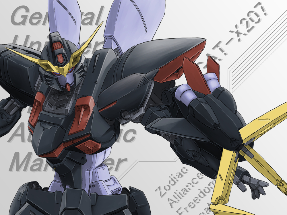 battasarada, blitz_gundam, claws, gundam, gundam_seed, mecha, no_humans