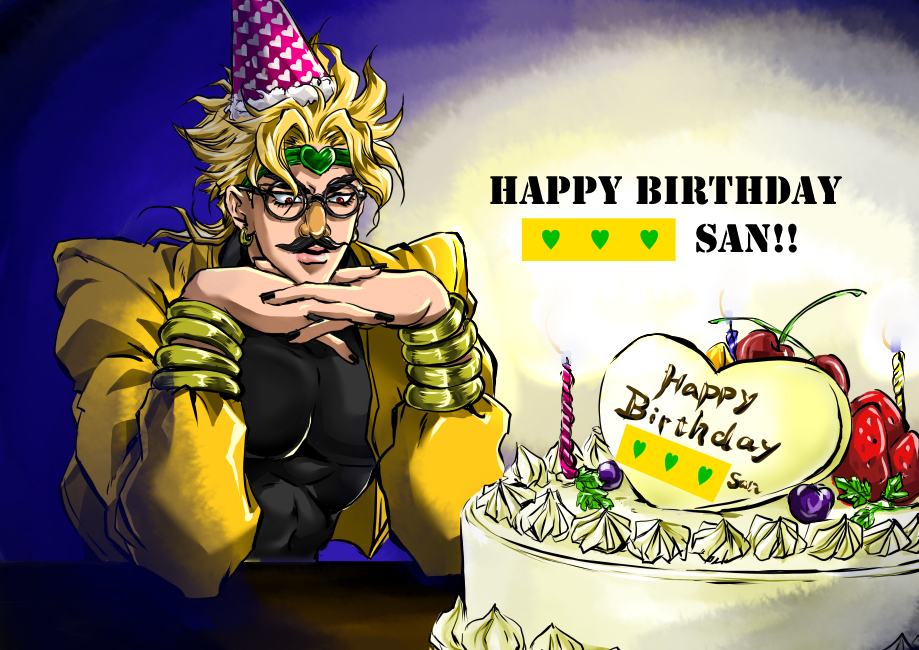 bar_censor, birthday, birthday_cake, black_nails, blonde_hair, cake, candle, censored