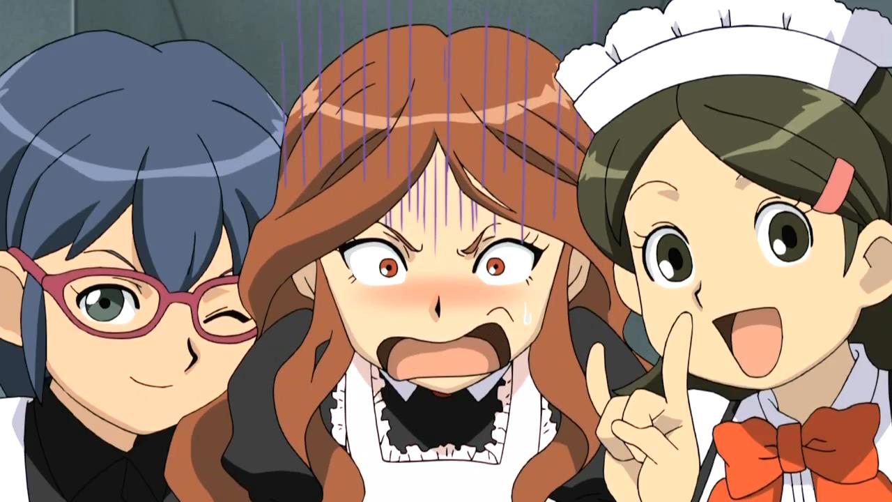 3_girls, blue_hair, brown_hair, cute, inazuma_eleven, kino_aki, kudou_fuyuka, otonashi_haruna