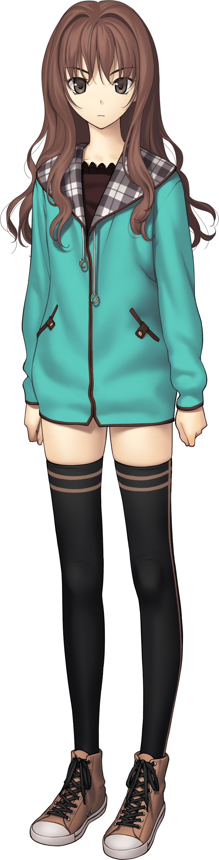 1girl, absurdres, brown_eyes, brown_hair, highres, kumari_kojika, long_hair, looking_at_viewer