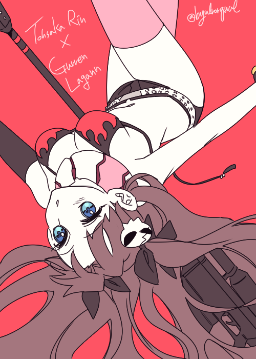 1girl, anti-materiel_rifle, blue_eyes, breasts, brown_hair, byulrorqual, cosplay, fate/stay_night