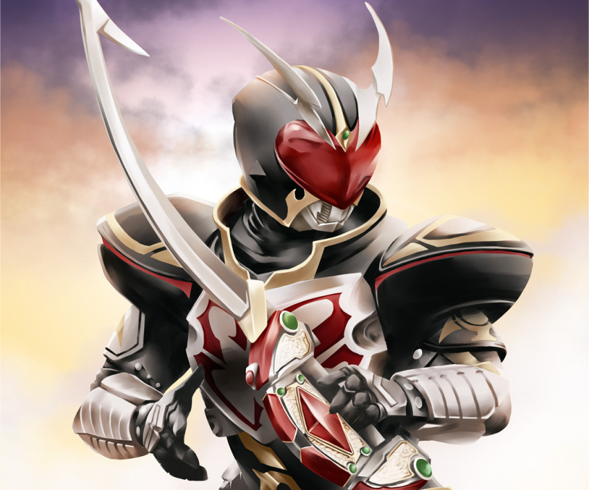 hitomi2230, kamen_rider, kamen_rider_blade_(series), kamen_rider_chalice, weapon