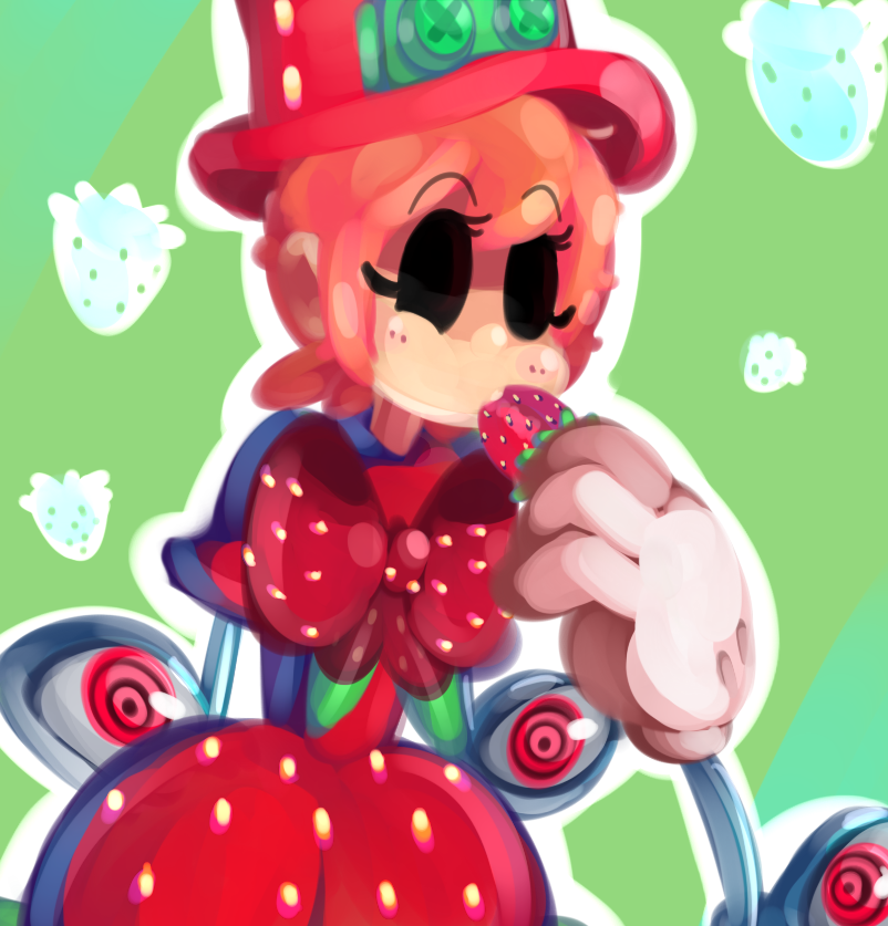 1girl, @_@, alternate_costume, blush, bow, captainkirb, commentary, dress
