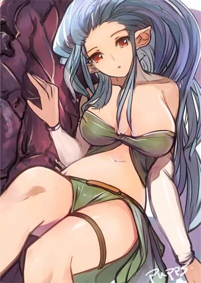 1girl, :o, bare_shoulders, breasts, cleavage, collarbone, detached_sleeves, dragon