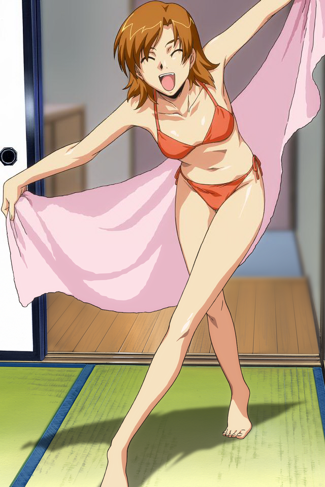 1girl, bikini, horibe_hiderou, interlude, swimsuit