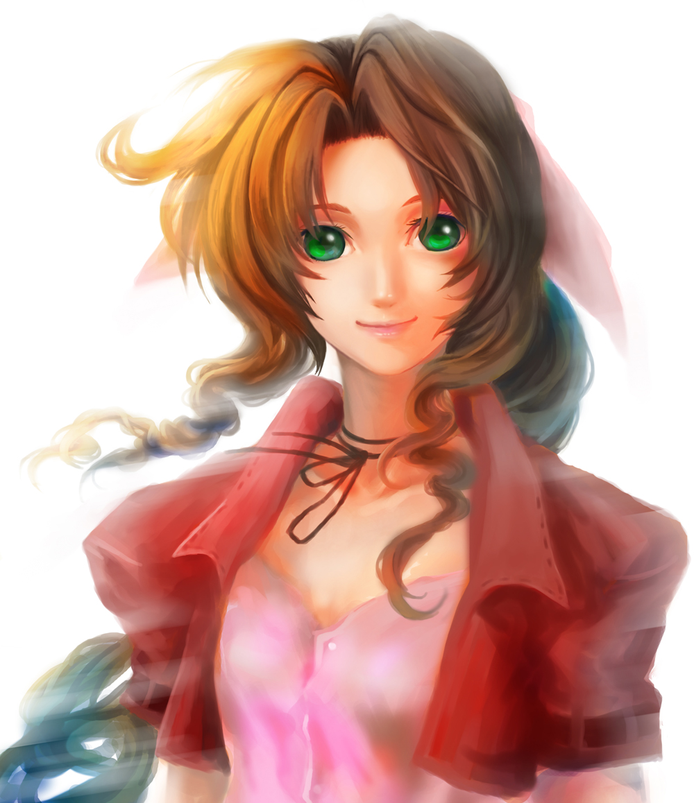 bolero, brown_hair, cropped_jacket, da_huang, dai_ki, face, final_fantasy, final_fantasy_vii
