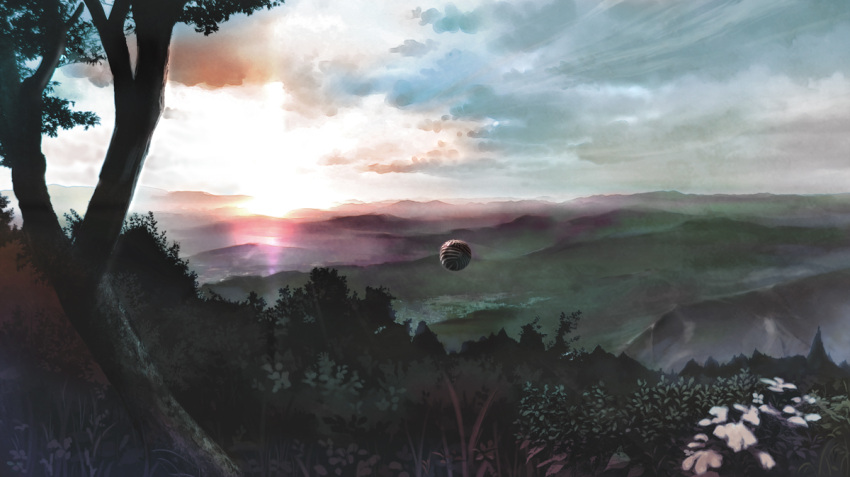 cloud, clouds, grass, hirokiku, landscape, leliel, nature, neon_genesis_evangelion