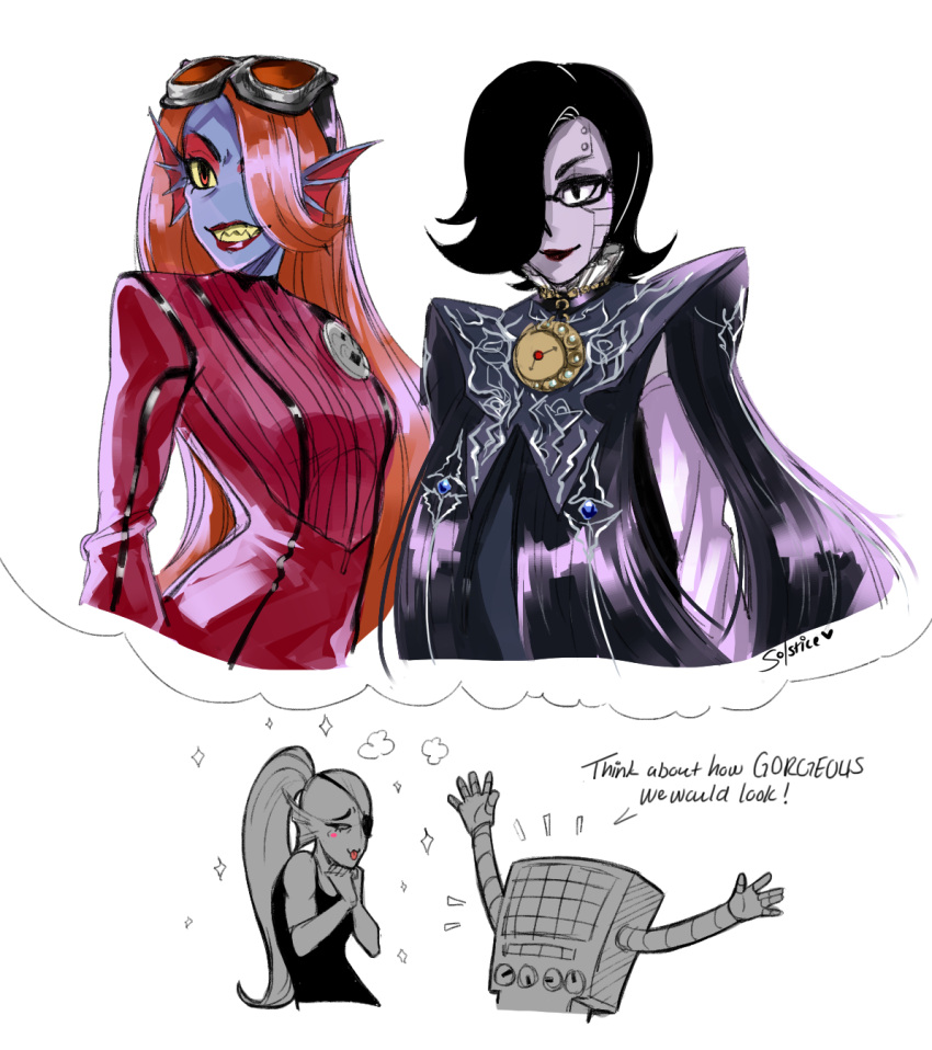 1boy, 1girl, bayonetta, bayonetta_(cosplay), bayonetta_(series), black_hair, cosplay, crossdressing