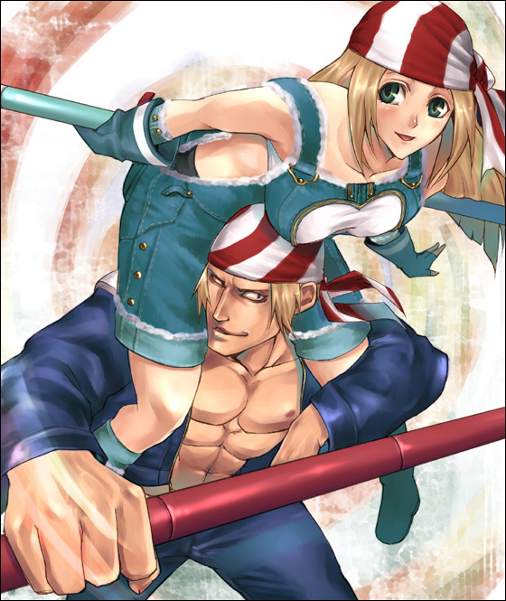 billy_kane, king_of_fighters, kof, lilly_kane, maximum_impact