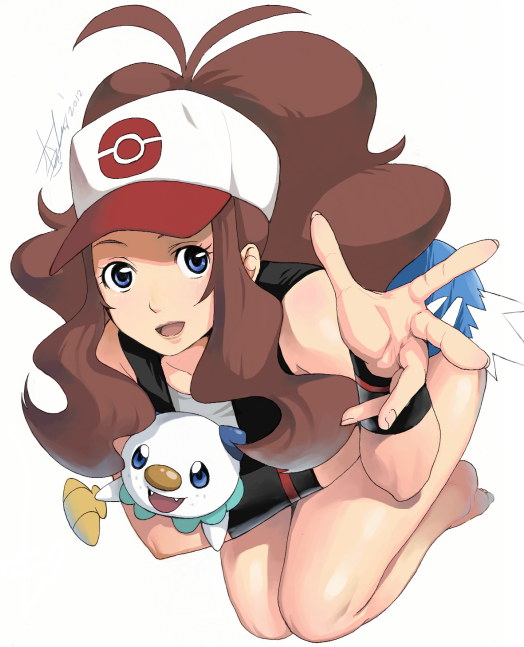 1girl, ahoge, barefoot, blue_eyes, brown_hair, long_hair, looking_up, open_mouth