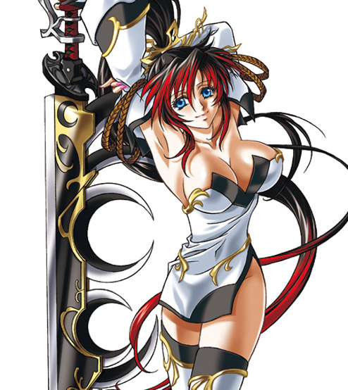 breasts, endless_frontier, large_breasts, nanbu_kaguya, super_robot_wars, sword