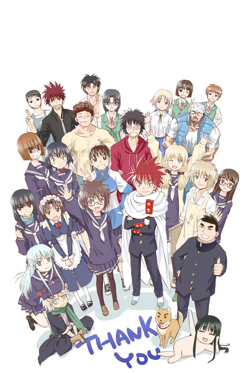 6+boys, 6+girls, akagi_ryuuji, akuno_aya, akuno_eiko, akuno_emi, akuno_ichirou, akuno_jirou