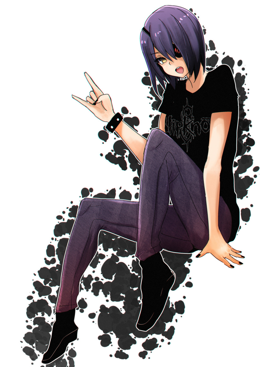 denim, highres, jeans, kantai_collection, pants, slipknot, tenryuu_(kantai_collection)